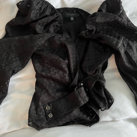 A beautiful Ted Baker wrap blouse, worn once. - Picture 2 of 3